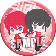 chipicco るーみっくわーるど 缶バッジ 早乙女 乱馬&早乙女 らんま [キャラクターグッズ]