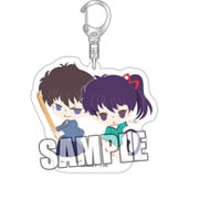 chipicco るーみっくわーるど アクリルキーホルダー 九能 帯刀&九能 小太刀 [キャラクターグッズ]