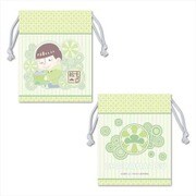 おそ松さん なごみぽっぷ スマホ巾着 チョロ松 [キャラクターグッズ]