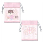 おそ松さん なごみぽっぷ スマホ巾着 トド松 [キャラクターグッズ]