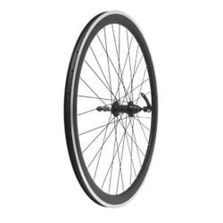 RW-700C-3240-BF 700Cエアロ後ホイール リムハイト40mm ボスフリー用ブラック 403-20112