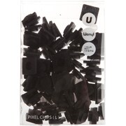 P001 [ピクセルチップLサイズ 80ピース入り ブラック]