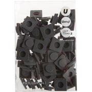 P001 [ピクセルチップLサイズ 80ピース入り ダークグレー]