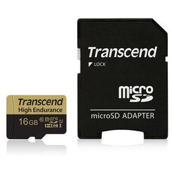High Endurance microSDHCカード 16GB Class10 UHS-I U1 TS16GUSDHC10V