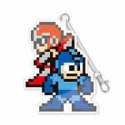 ロックマン ダイカットパスケース ロックマン＆ブルース [約W118×H168mm]
