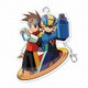 ロックマン エグゼ ダイカットパスケース ロックマン＆熱斗 [約W118×H168mm]