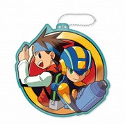 ロックマン エグゼ ダイカットコインケース ロックマン＆熱斗 [約120×120mm]