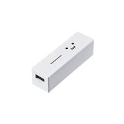 モバイルバッテリー 軽量コンパクト まとめて充電対応 3000mAh 1.5A FACE DE-M04L-3015WF