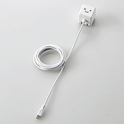 スマートフォン用 AC充電器 CUBE 1A出力 ケーブル一体型 microB 1.5m FACE MPA-ACMAC155WF