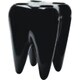 TOOTHBRUSH HOLDER-BLACK PRTOA00204