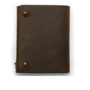 MISTA00102 [LEATHER CARD CASE-CLIP S/BROWN]