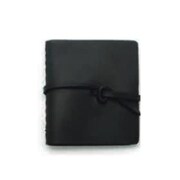MISTA00401 [LEATHER CARD CASE-WRAP L/BLACK]