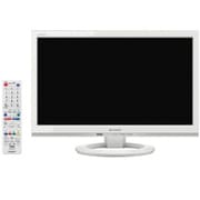 AQUOS(アクオス) 19V型 地上・BS・110度CSデジタル 液晶テレビ ホワイト LC-19K40W