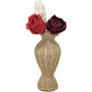 GRLIA03823 [RATTAN FLOWER SET-LYDION NATURAL/SUNNY]
