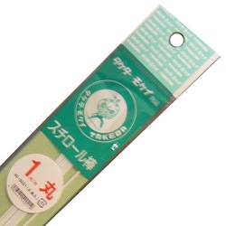 40-0021 [スチロール丸棒 1mmφ]