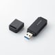 USB3.0高速メモリカードリーダ（スティックタイプ） 29＋5メディア ブラック MR3-D011BK