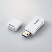 USB3.0高速メモリカードリーダ（スティックタイプ） 29＋5メディア ホワイト MR3-D011WH