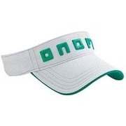 SUN VISOR YOK0316 ホワイト/グリーン