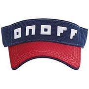 SUN VISOR YOK0316 ネイビー/レッド