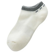 レディース ソックス ANKLET TYPE YOX6201 ホワイト/グレー