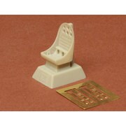 中島 キ-84 疾風用シート エッチングパーツのベルト付き [1/48 レジンパーツシリーズ]