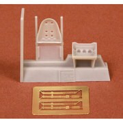 中島 キ-43 隼用シート エッチングパーツのベルト付き [1/48 レジンパーツシリーズ]