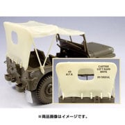 ウィリス・ジープ用防水布セット マスキングシール付 タミヤ用 [1/35 ディティールアップパーツ]