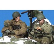 ウィリス・ジープ用米軍将校とドライバーセット2体 タミヤ用 [1/35 レジン製フィギュアセット]