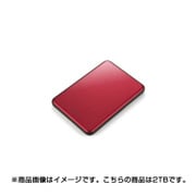 ポータブルHDD MiniStation 2TB レッド HD-PUS2.0U3-RC