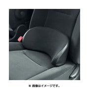 5334-76BK [シートクッション フィットクッション 軽/普通車用 腰当て・背当てホールドタイプ 19×38×15.5cm ブラック]