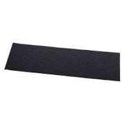 6369-04BK [カーマット ストレート 軽/普通車用 フリーカット大判1枚入り ズレ防止加工 50×150cm ブラック]