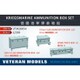 WWII ドイツ海軍艦艇用 弾薬箱セット（3種、合計35個入り） [1/200 レジン製ディティールパーツ]