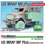 現用米 MRAP マックスプロプラス 改造セット （キネティック用）（初回限定版） [1/35 レジン製アクセサリー]