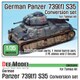 WWII 独 739(f) S35中戦車 ドイツ軍仕様改造セット （タミヤ用） [1/35 レジン製アクセサリー]