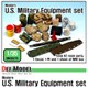 現用米 陸軍積荷セット [1/35 レジン製アクセサリー]