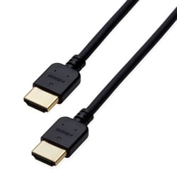 HIGH SPEED HDMIケーブル やわらか イーサネット対応 1.0m CAC-HD14EY10BK