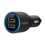 2ポートUSB-A デュアルカーチャージャー(21W/4.2A/5V) F8J109BTBLK