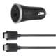 USB-C カーチャージャー(15W/3A/5V) 1.2m USB-C to Cケーブル付き F7U005bt04-BLK