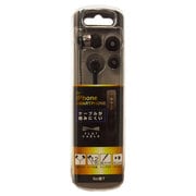 BSE02BK [iPhone/スマートフォン用 ステレオイヤホン フラットケーブル ブラック]