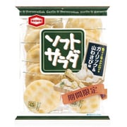 ソフトサラダ ガーリック＆山わさび味 18枚(2枚×9個包装) [菓子 1袋]