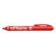 ノック式油性ペン ノック式ハンディS Pentel PEN 細字 赤 NXS15-BP