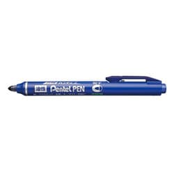 ノック式油性ペン ノック式ハンディS Pentel PEN 細字 青 NXS15-CP