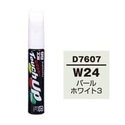 17607 [99工房 補修ペイント タッチアップペン D7607 DAIHATSU（ダイハツ） W24 パールホワイトIII 自動車塗装の補修用 内容量：12ml]