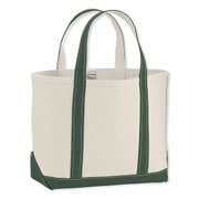ボートアンドトートバッグ オープントップ Small Dark Green [トートバッグ ホワイト/グリーン 並行輸入品]