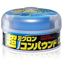 99工房 ボディクリーナー 超ミクロンコンパウンド ダーク&メタリック 塗装面の水アカ・油汚れの除去・光沢復元 ミガキ専用スポンジ付属 内容量：180g 09054