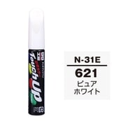 17231 [99工房 補修ペイント タッチアップペン N-31E NISSAN（ニッサン） 621 ピュアホワイト 自動車塗装の補修用 内容量：12ml]