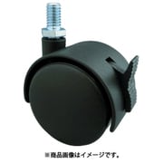 TDGS50M10 [ねじ込み双輪キャスター ナイロン車 自在 ST付 Φ50 M10]