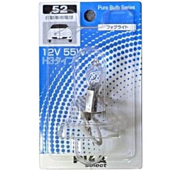 HR52 [自動車用ハロゲンバルブ（クリアタイプ） フォグライト 12V55W H3 1個入り]