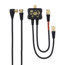 4K8K対応 CS・BS/UV分波器 入力2m 付属 2SPA-K77-20BP