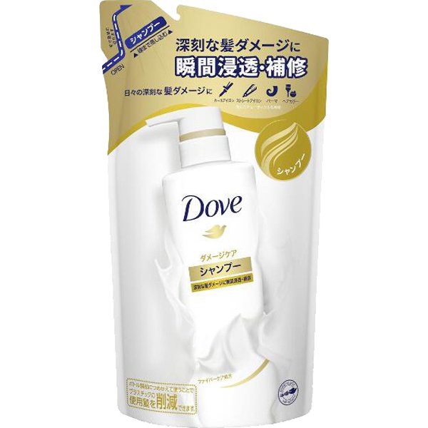 Dove（ダヴ） ダメージケア シャンプー 詰替 350g [シャンプー]